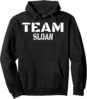 Team Sloan Unique Personalized Matching Family Pullover Hoodie