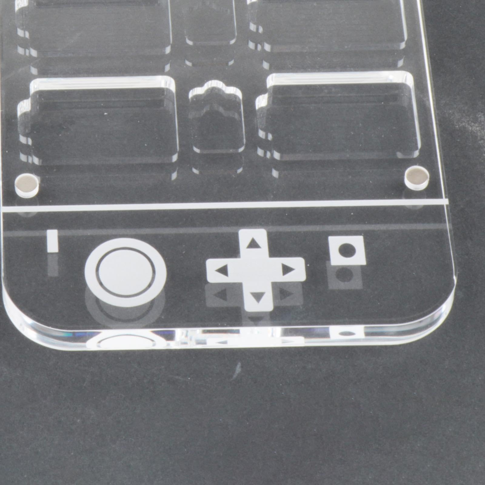 Estuche de Almacenamiento con Ranura para Tarjetas, acrílico, Ligero, para decoración de Mesa, portátil, protección, Multifuncional, Compacto, Rectangular