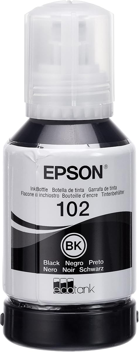 Epson EcoTank 102 Black Genuine Ink Bottle (Pack of 2) — view 5