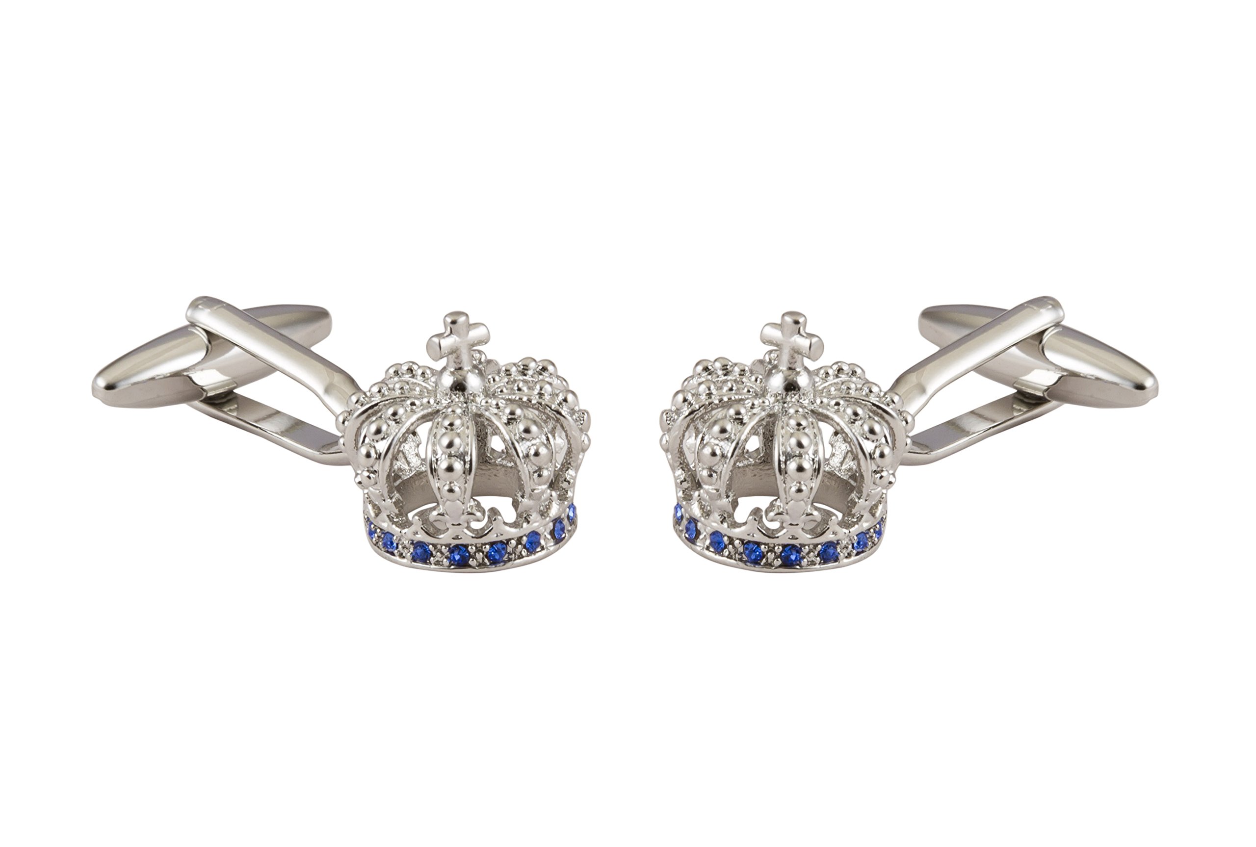 Knighthood Royal Crown Swarovski Cufflinks (B071JM45SR) Amazon Price History, Amazon Price Tracker