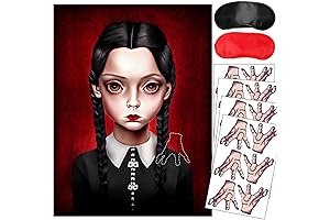 Adorable Wednesday Addams Inspired Party Dress for Little Girls