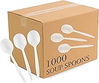 Vista 7 de Plasticpro Cubiertos Tenedores de plástico cubiertos desechables de peso medio (blanco, 1000 tenedores)