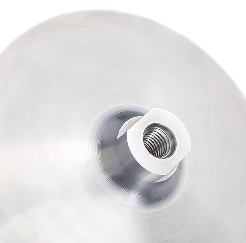 Miniatura 3 de Almohadilla de respaldo de aluminio de 6 pulgadas con gancho y bucle con rosca 58-11 por Z-LION