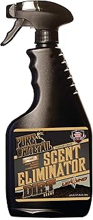 Pure Whitetail Scent Eliminator Spray - Dirt - 22oz Powered by Upwind - Deodorizes, Eliminates, Destroys and Kills Unwanted Odors While Providing Dirt Cover Scent