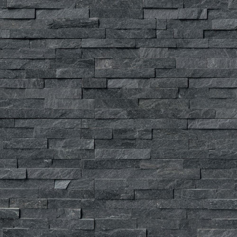Tenedos Coal Canyon Ledger Wall Panel 6 in. x 24 in. Natural Stone Fireplace Tile (30 pcs/30 sq.ft.)
