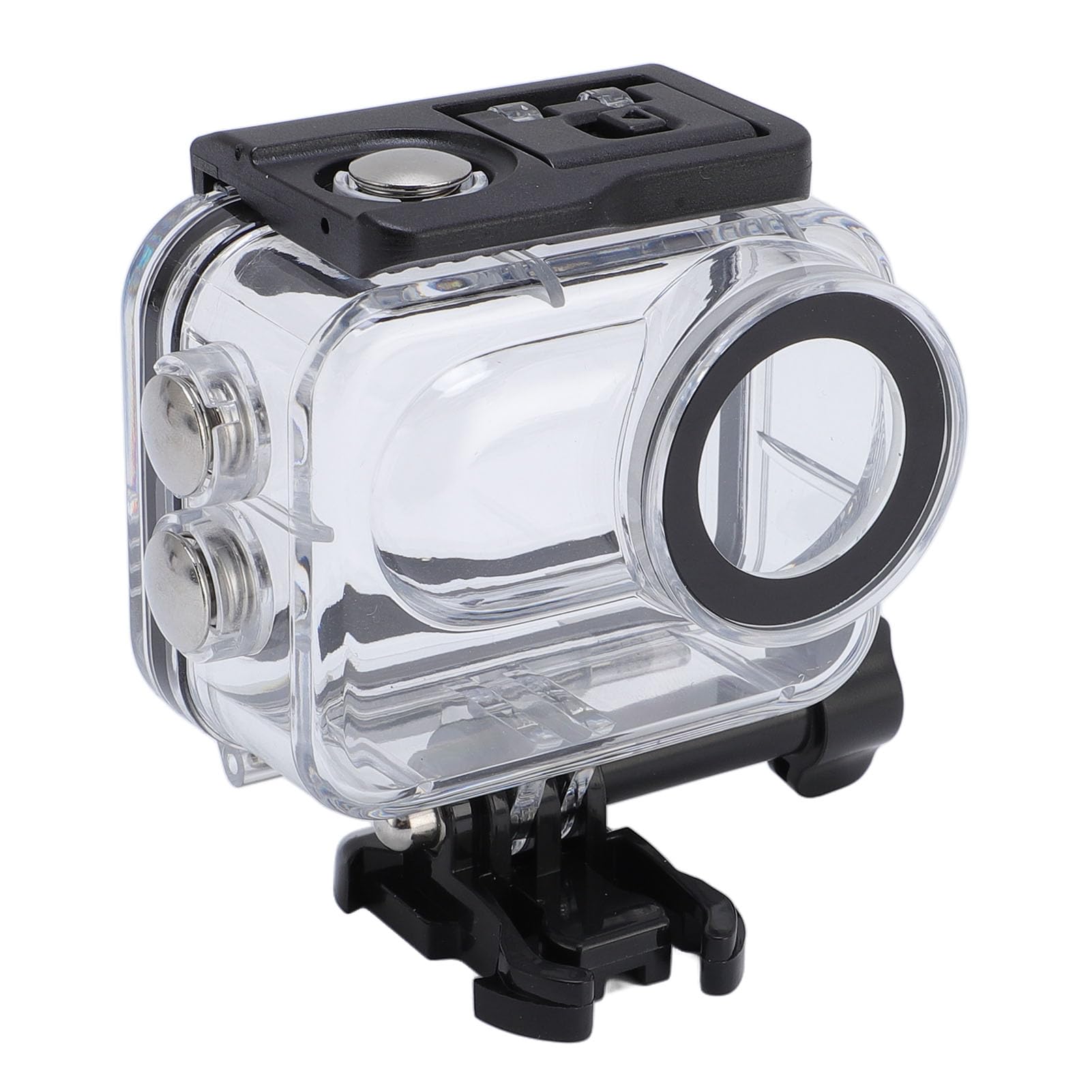 Étui de Plongée de 60m / 196ft pour Go 3s, Go 3, sous-Marin de Boîtier de Protection en Plongée Profonde, Accessoires de Caméras d'action (sans Filtre)