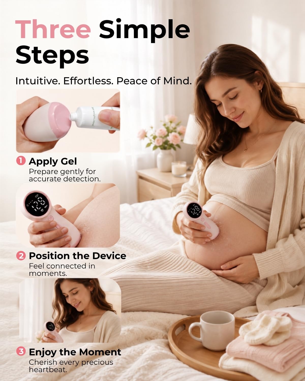 Britzgo U925 - Regalo premuroso per la futura mamma, regalo premuroso per baby shower, elegante compagno di gravidanza, bel ricordo per famiglie in crescita