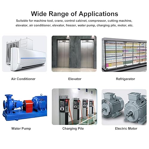 Miniatura 3 de Alambre de la retransmisión 4 de la secuencia del voltaje de 3 fases sobre la CA 208V a 480V de la retransmisión de voltaje debajo de la corriente