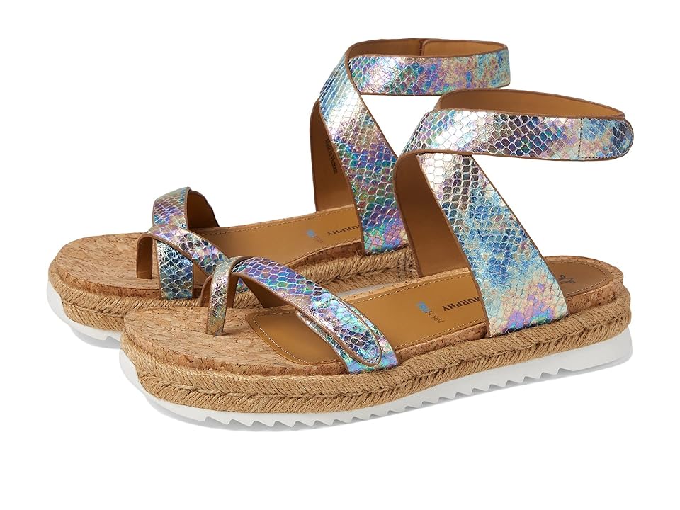 Johnston & Murphy Michelle Ankle Strap (Ice) Women's Sandals INTERNATIONAL SHIPPING