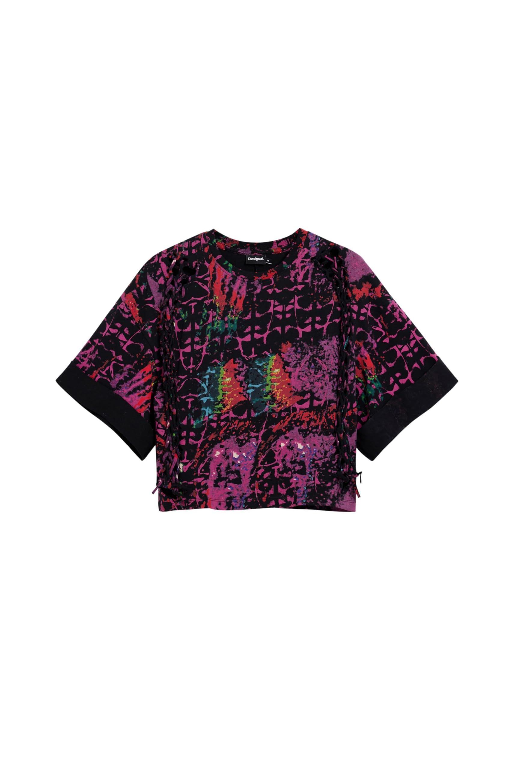 Desigual Femme T-shirt ethnique conçue par Mr. Christian Lacroix.