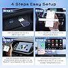Carlinkit Mini Ultra Wireless CarPlay ومحول Android Auto - دونجل التوصيل والتشغيل لأجهزة iPhone وAndroid، لاسلكي سلكي، USB-A/USB-C Quick Connect، متوافق مع السيارات السلكية OEM