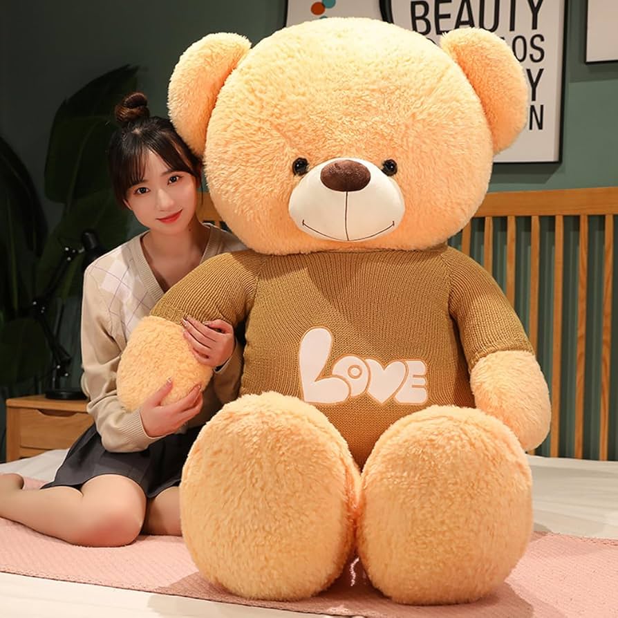 Amazon.co.jp: YABINA TOYS 特大熊のぬいぐるみ ふわふわ