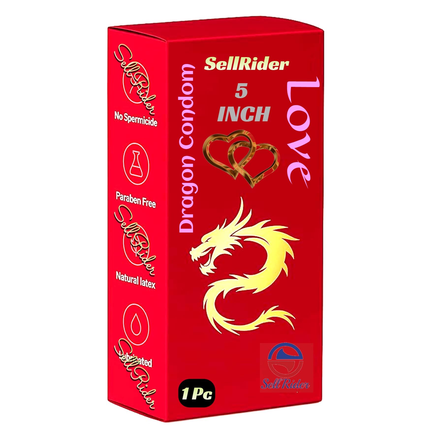 SellRider Imported Dragon Plus condom for mens (5 INCH)