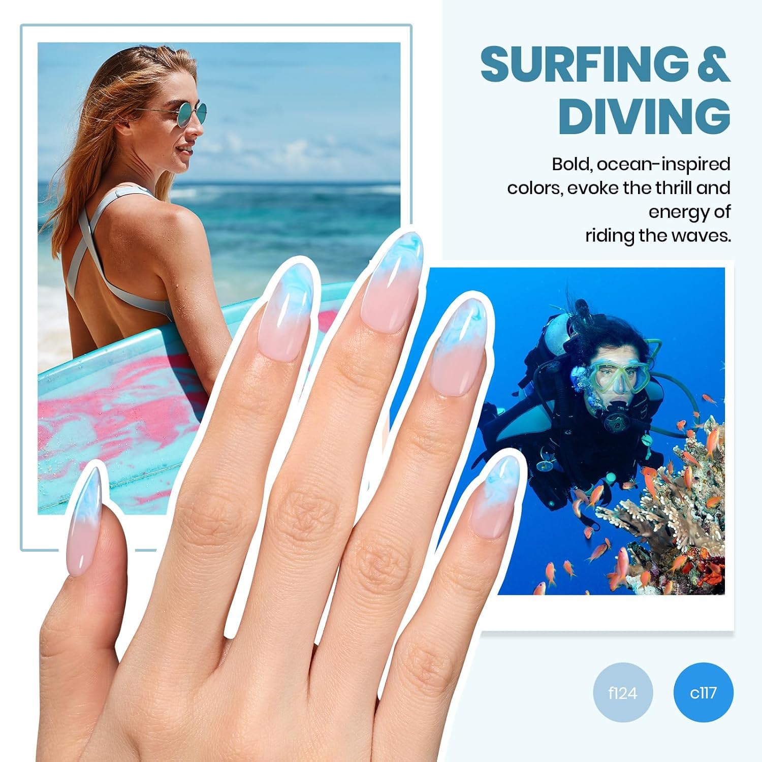 Beetles Gel Polish Set de 37 capas base mate brillante con luz ultravioleta