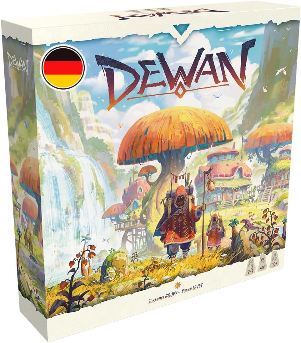 asmodee Dewan – Karten- und Ressourcen-Management Familienspiel