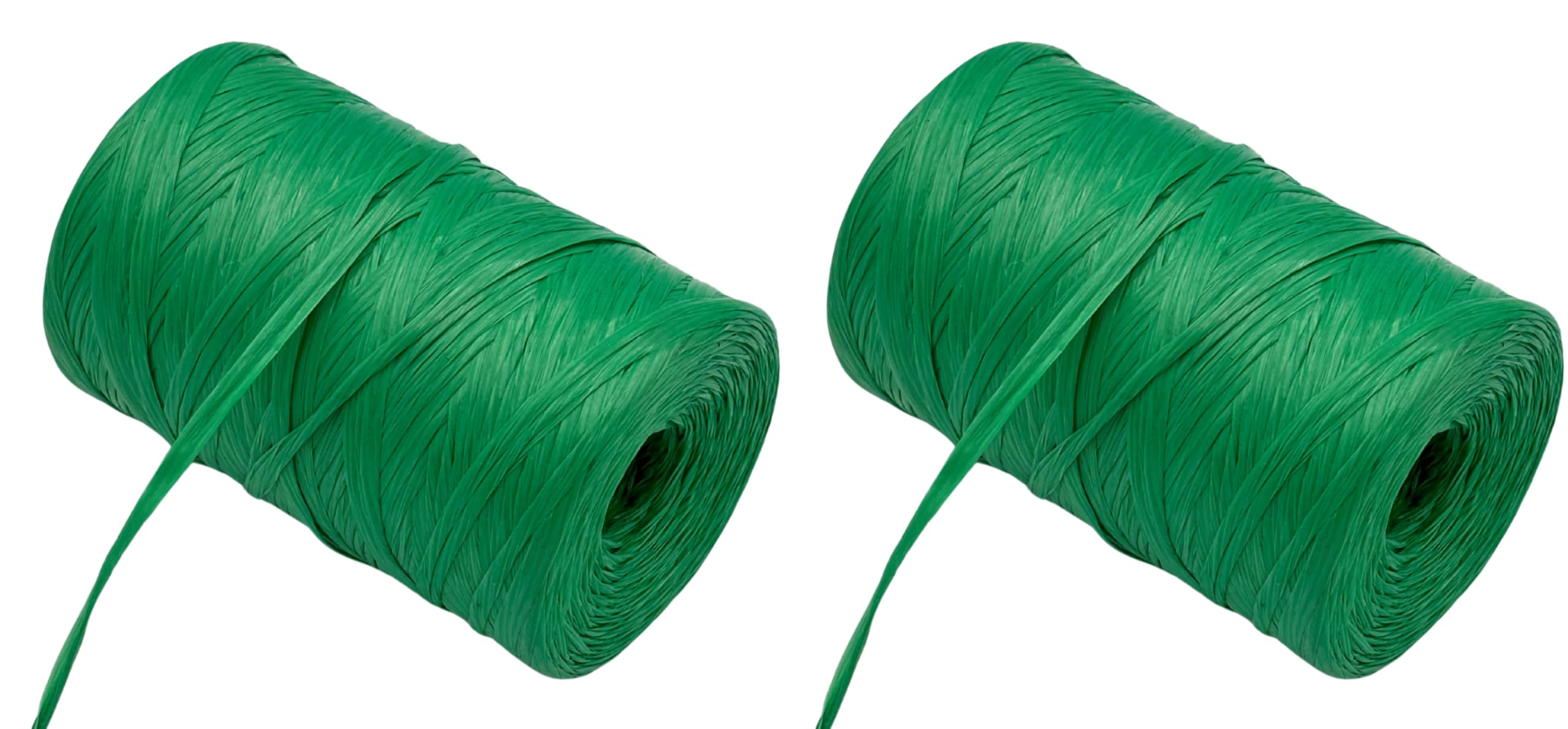Swiftpick Home Green Garden Twine, 400 Metres, Polypropylene String For Plants, Gardening, Floristry, Diy, Crafts (2 X 200M Rolls)