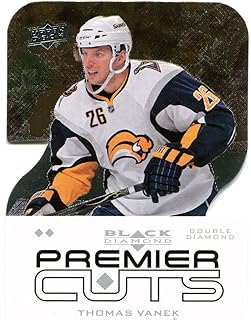 2008/09 Upper Deck Black Diamond Premier Cuts Thomas Vanek #PDC42