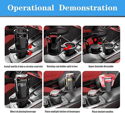 Miniatura 8 de Expansor de portavasos de automóvil para vehículos, compatible con tazas, compatible con Yeti de 1424364046 onzas, Rambler, Hydro Flasks de 324046