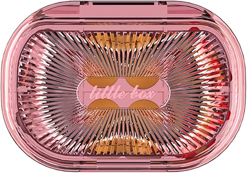 Miniatura 2 de Pastillero pequeño, a prueba de humedad, organizador de píldoras de viaje para bolso de bolsillo, medicina portátil diaria, vitaminas, aceite de