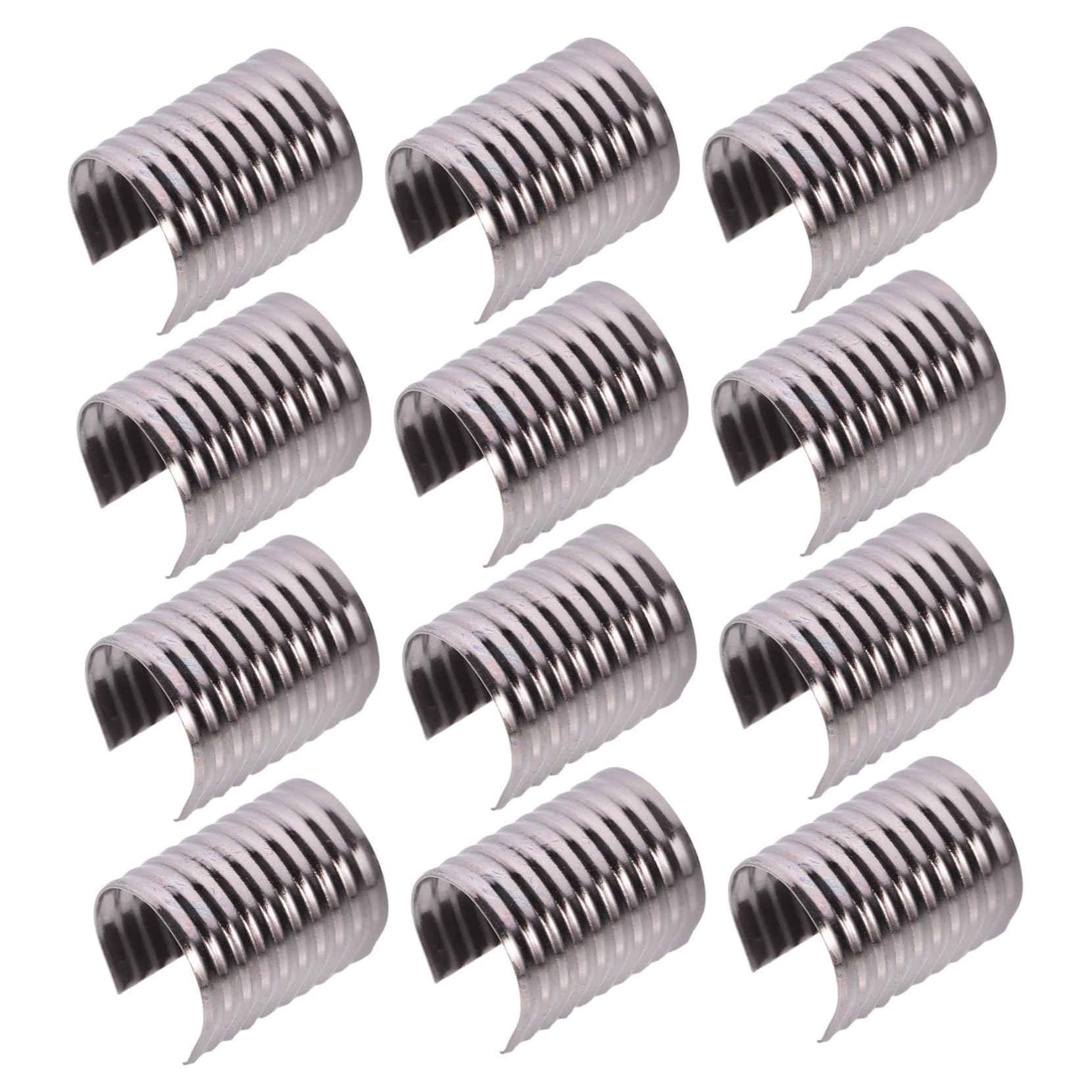 ARTIBETTER 100Pcs Rope Buckles DIY Leather Cord Clips for Jewelry Making Durable Crimp Ends for Tassels Smooth Surface for Necklaces Bracelets and Crafts