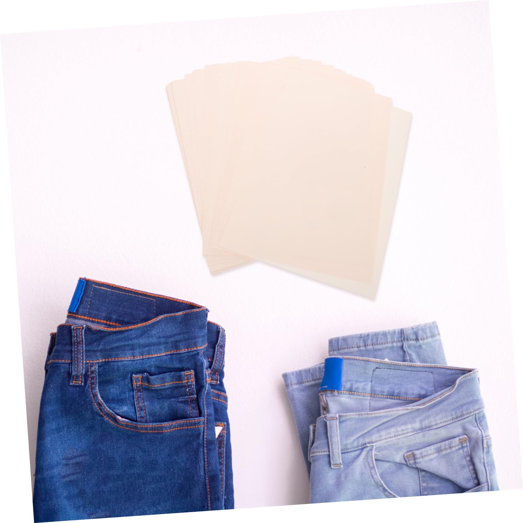 100 Stück Sublimationspapier Transferpapier für T Shirts Weißes Glattes Hitzeübertragungs Papier für Textildruck und DIY Projekte