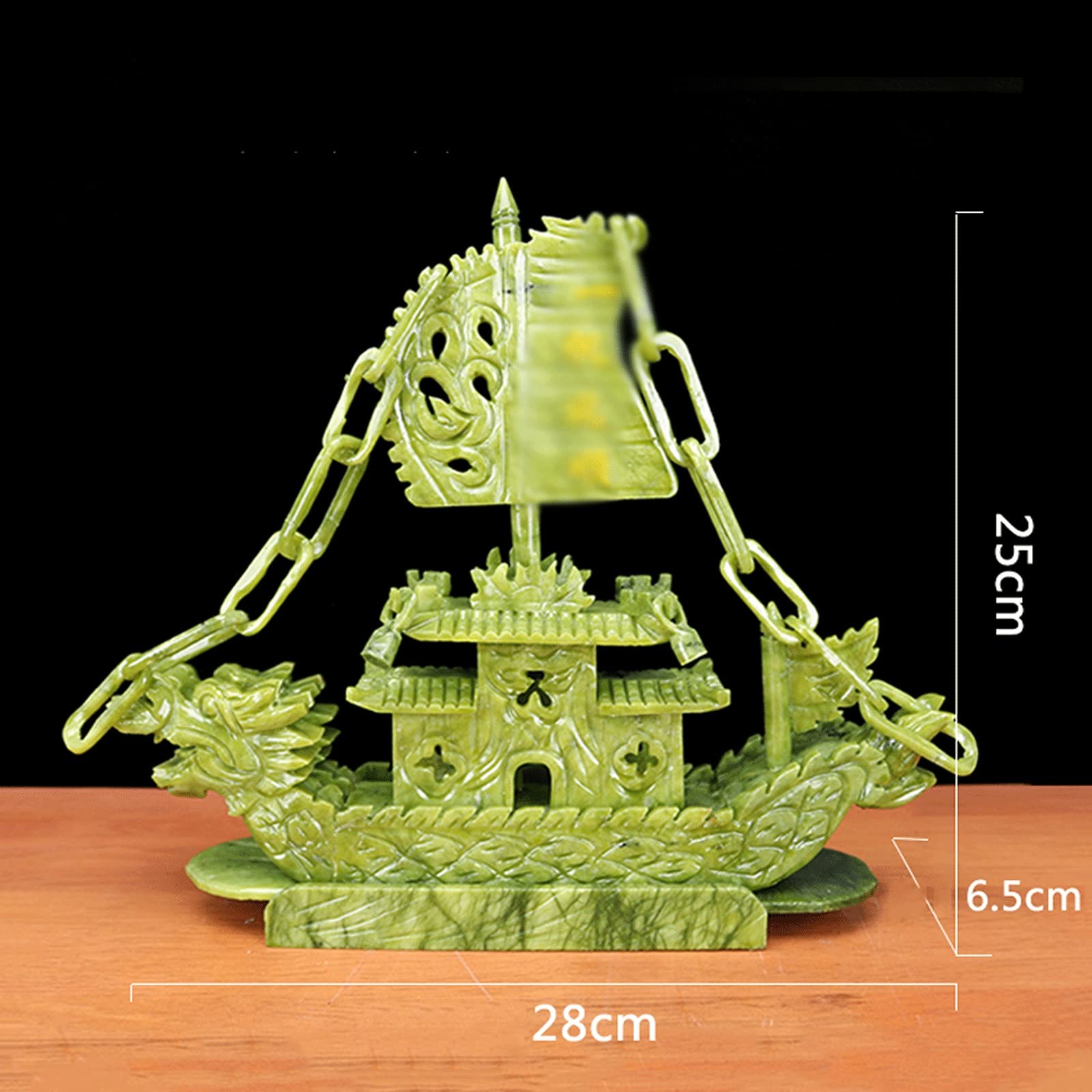 Sculpture Jade Desktop Decoration Home Desktop Dekoracje Restauracja Dekoracja Craft Collectible Statue