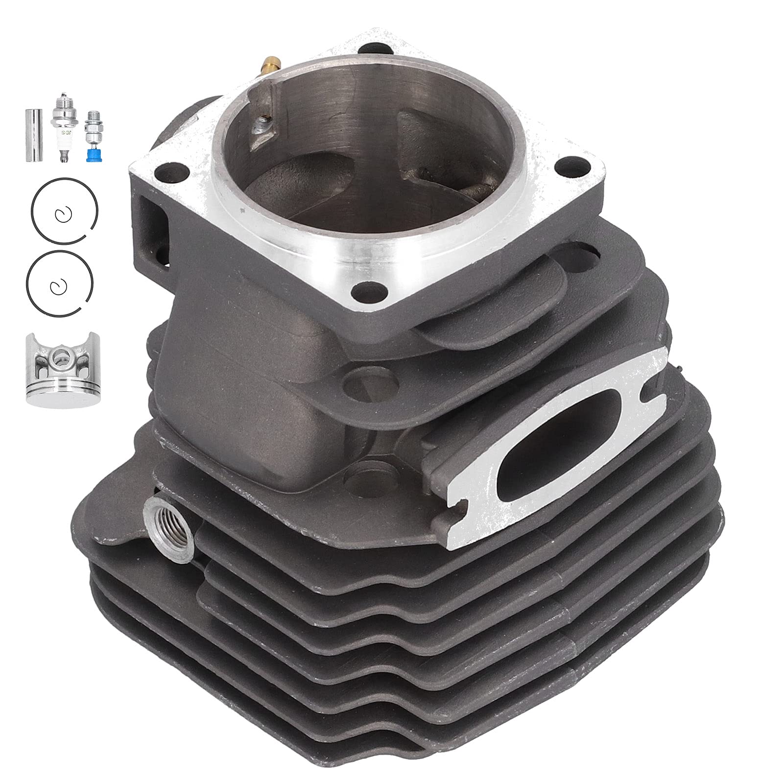Set di ricambio per cilindro per motosega durevole da 56 mm per 395 395XP, migliora le prestazioni di lavoro, adatto per gli appassionati di giardinaggio