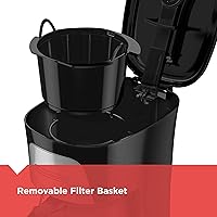 Vista 5 de BLACKDECKER CM0555B Cafetera 5 tazas Negro
