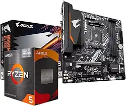 KIT UPGRADE AMD RYZEN 5 5600GT, MB AORUS B550M ELITE, 16GB DDR4 RAM