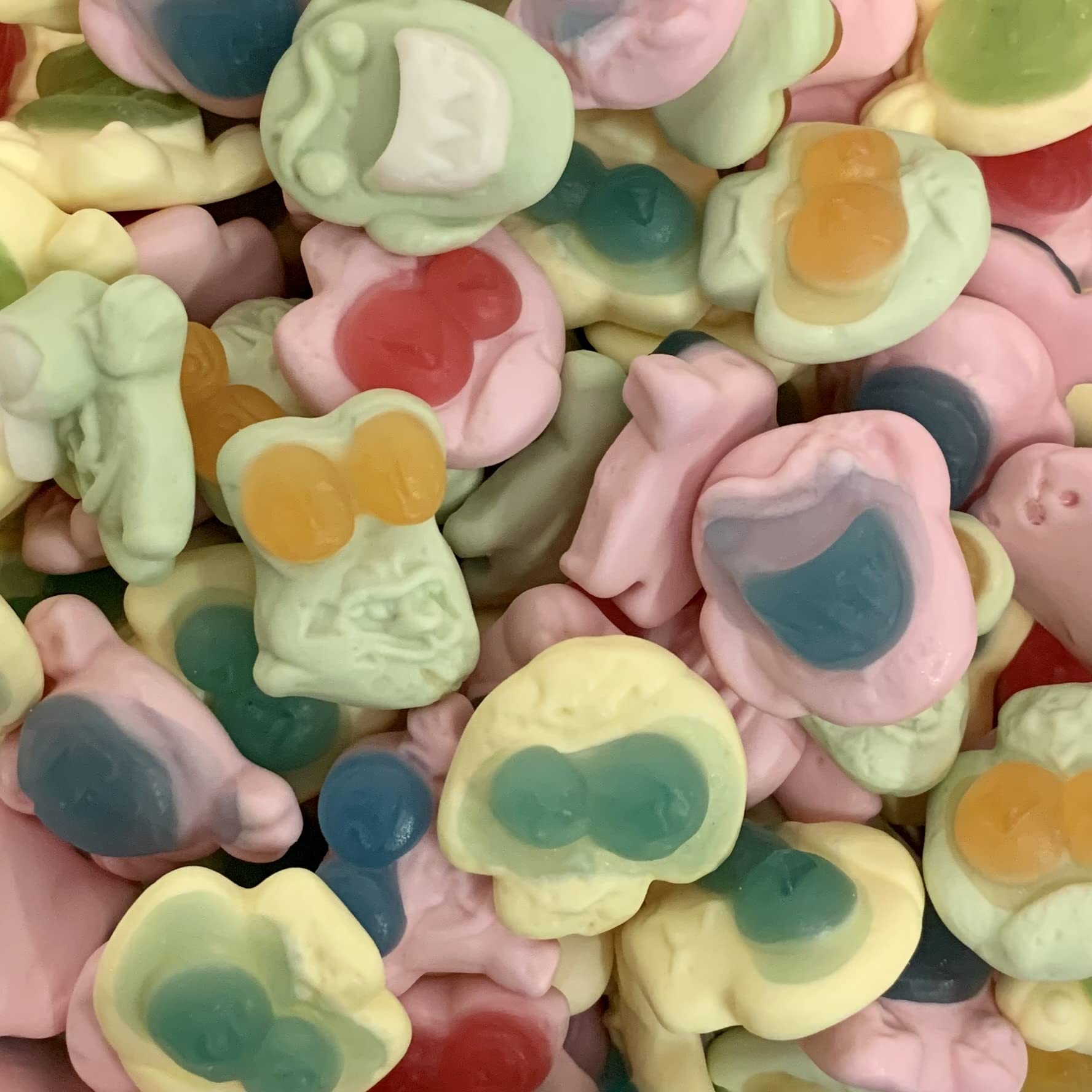 Smiley Faces Retro Sweet Shop Jar by The Gourmet Sweet Company — view 418