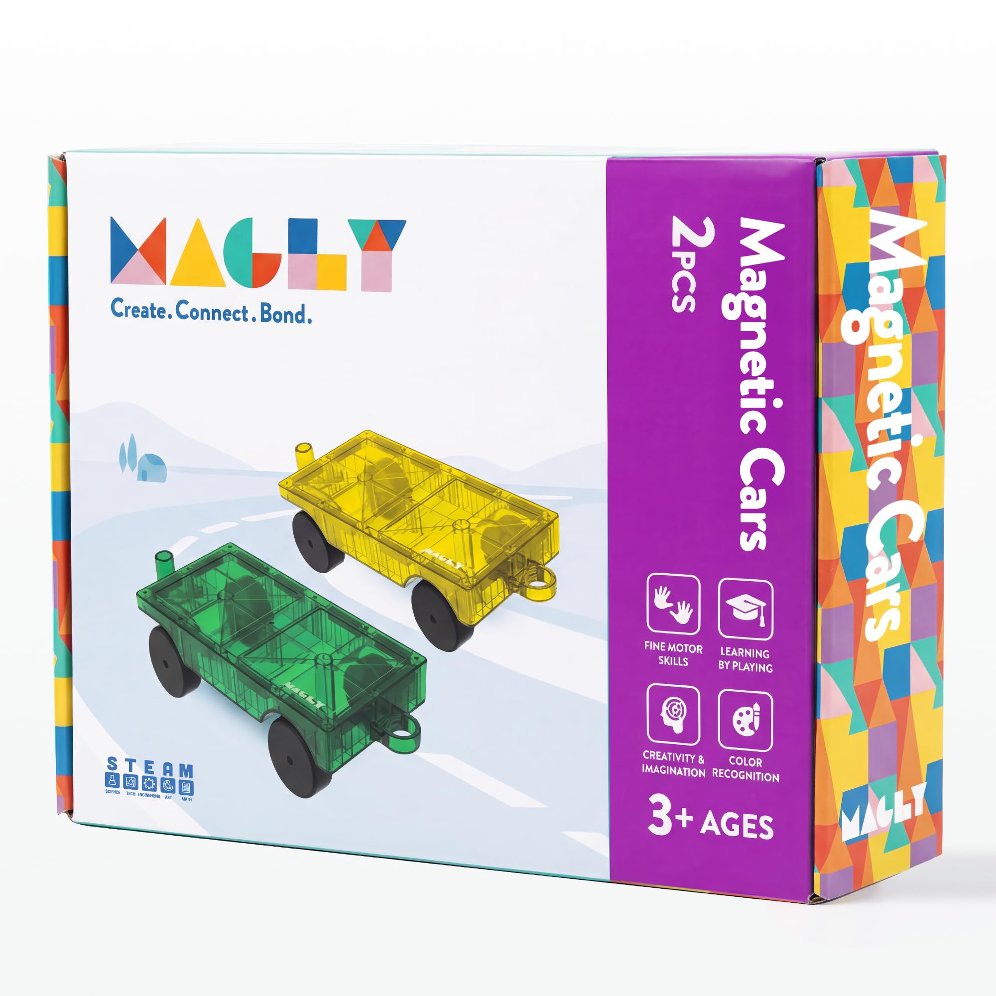Magly Magnetic Cars Manyetik Araç Oyun Seti