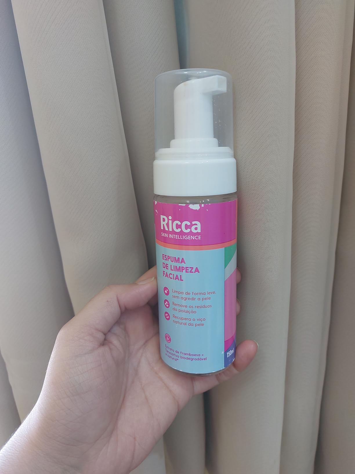 Ricca Espuma de Limpeza Facial 150ml
