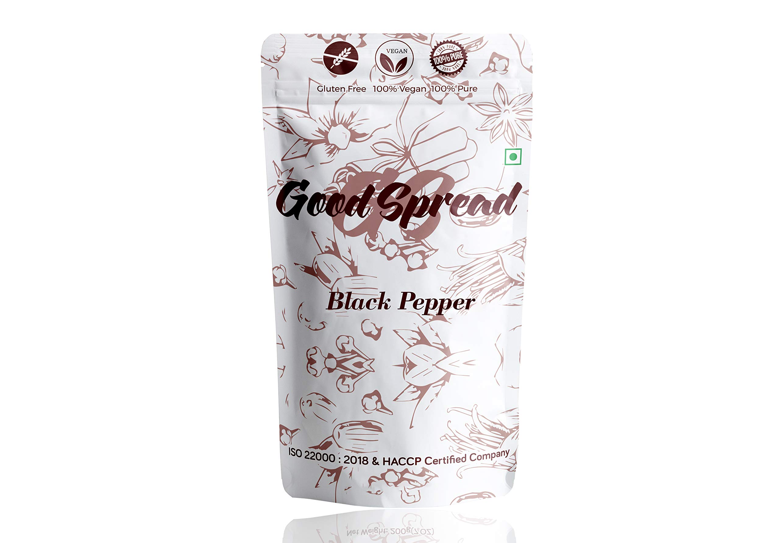 GoodSpread Organically Grown Whole Black Pepper-100 Gram Export Quality Keral Specialty Bold Peppercorn (B0BTM64KST) Amazon Price History, Amazon Price Tracker