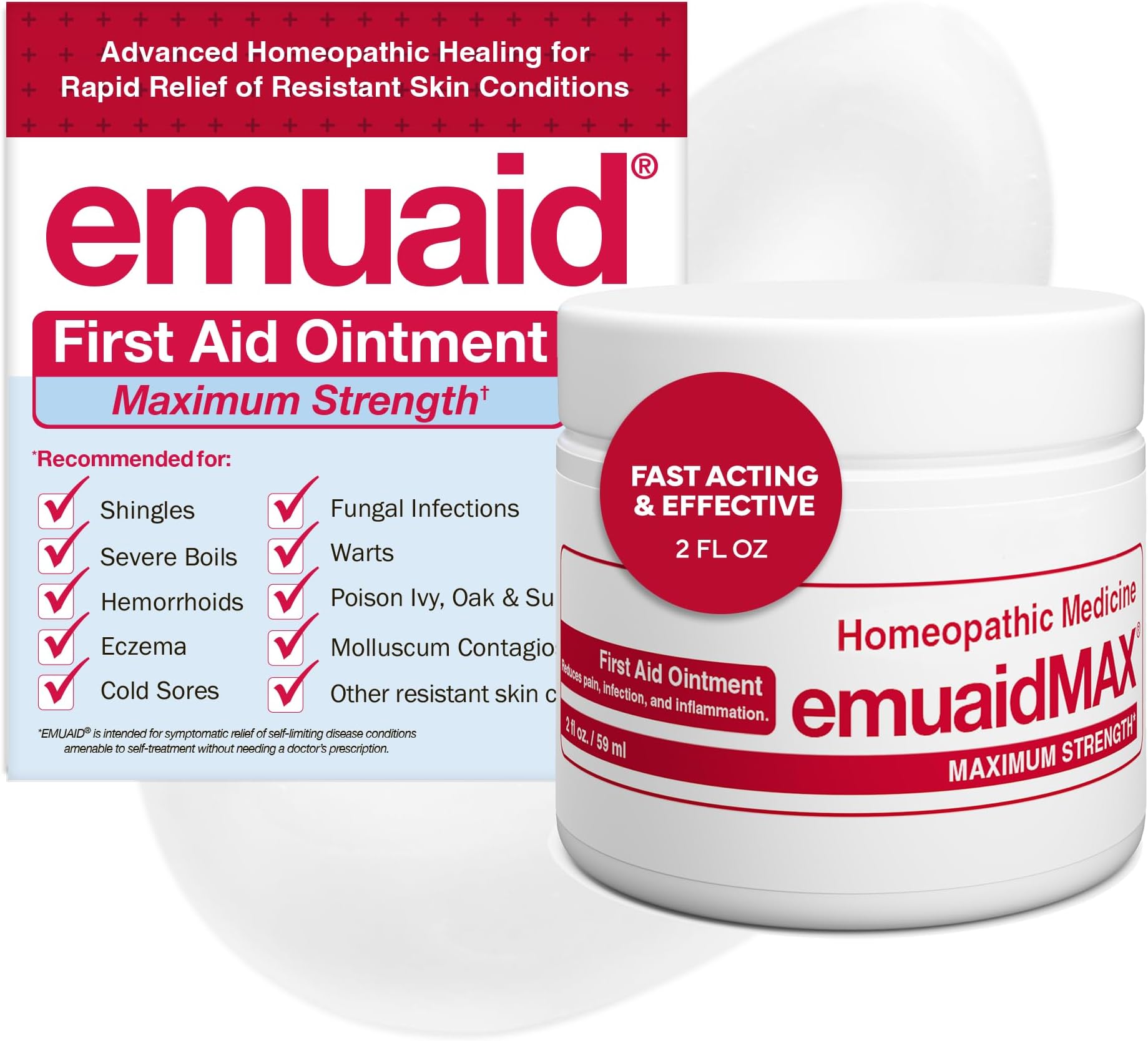 Emuaid Maximum Strength Antifungal & Eczema Ointment