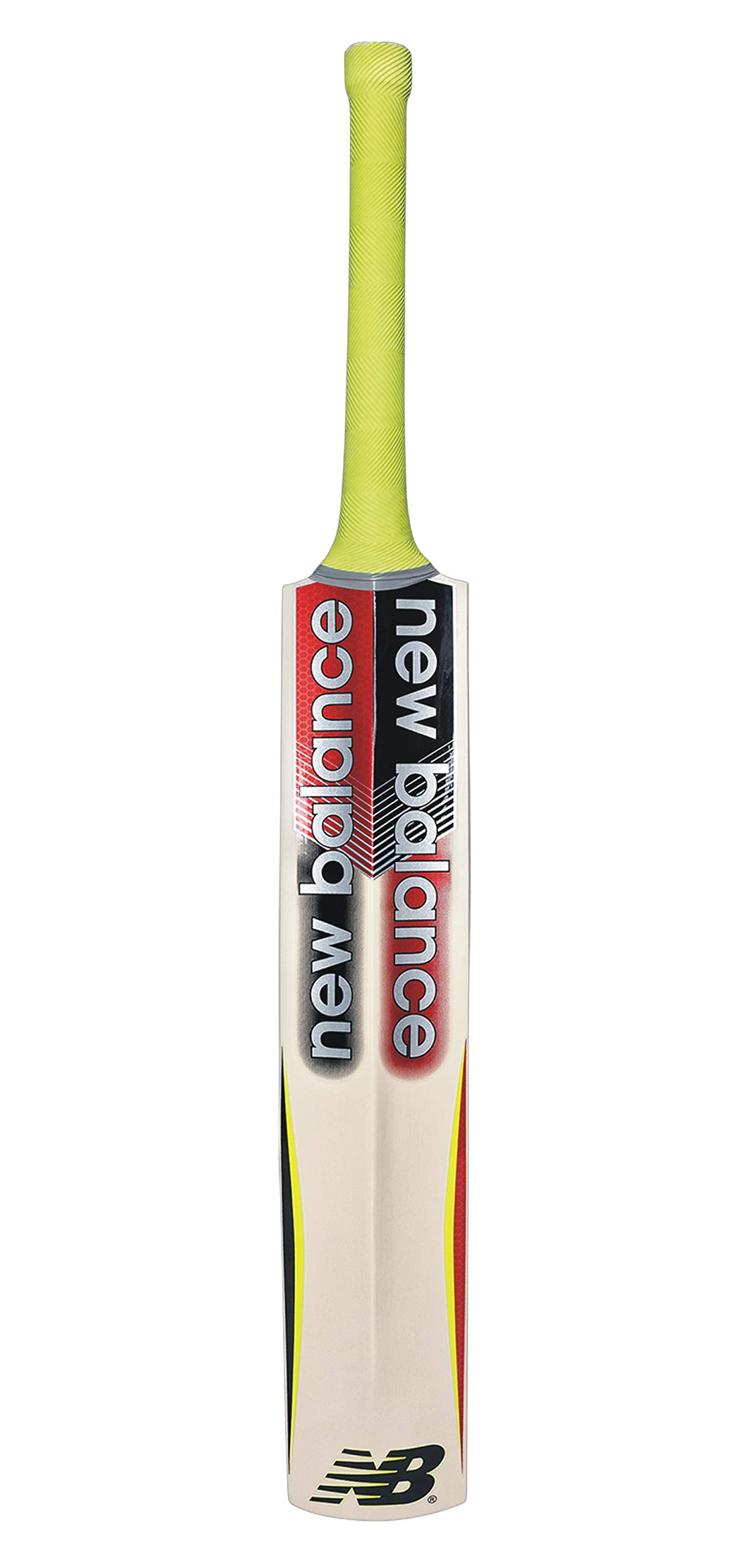 new balance Balance TC-260 Kashmir-Willow - Mazza da cricket con copertura per pipistrello, edizione 2019-20, manico corto (full size), TC-260 (argento/nero) (DC-280), Kashmir Willow