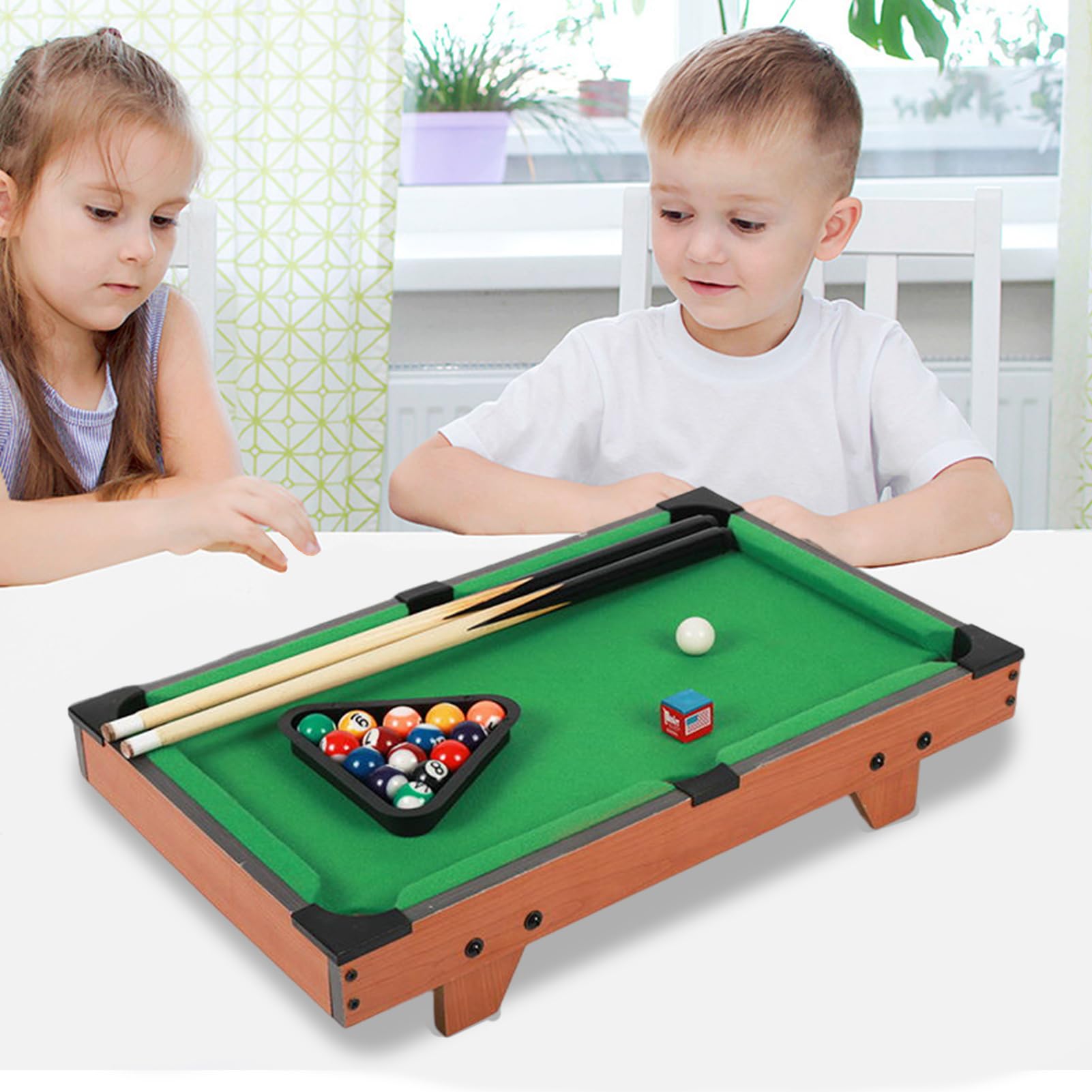 Tavolo da biliardo per bambini, tavolo da biliardo regolabile, tavolo da gioco multifunzione per riunioni di famiglia, tavolo educativo per interni ed esterni