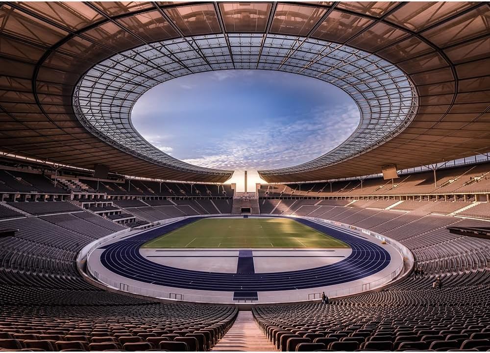 1000(52x38cm) Pieces Jigsaw Puzzle, Berlin Olympic Stadium, Teen Stress Relief Game