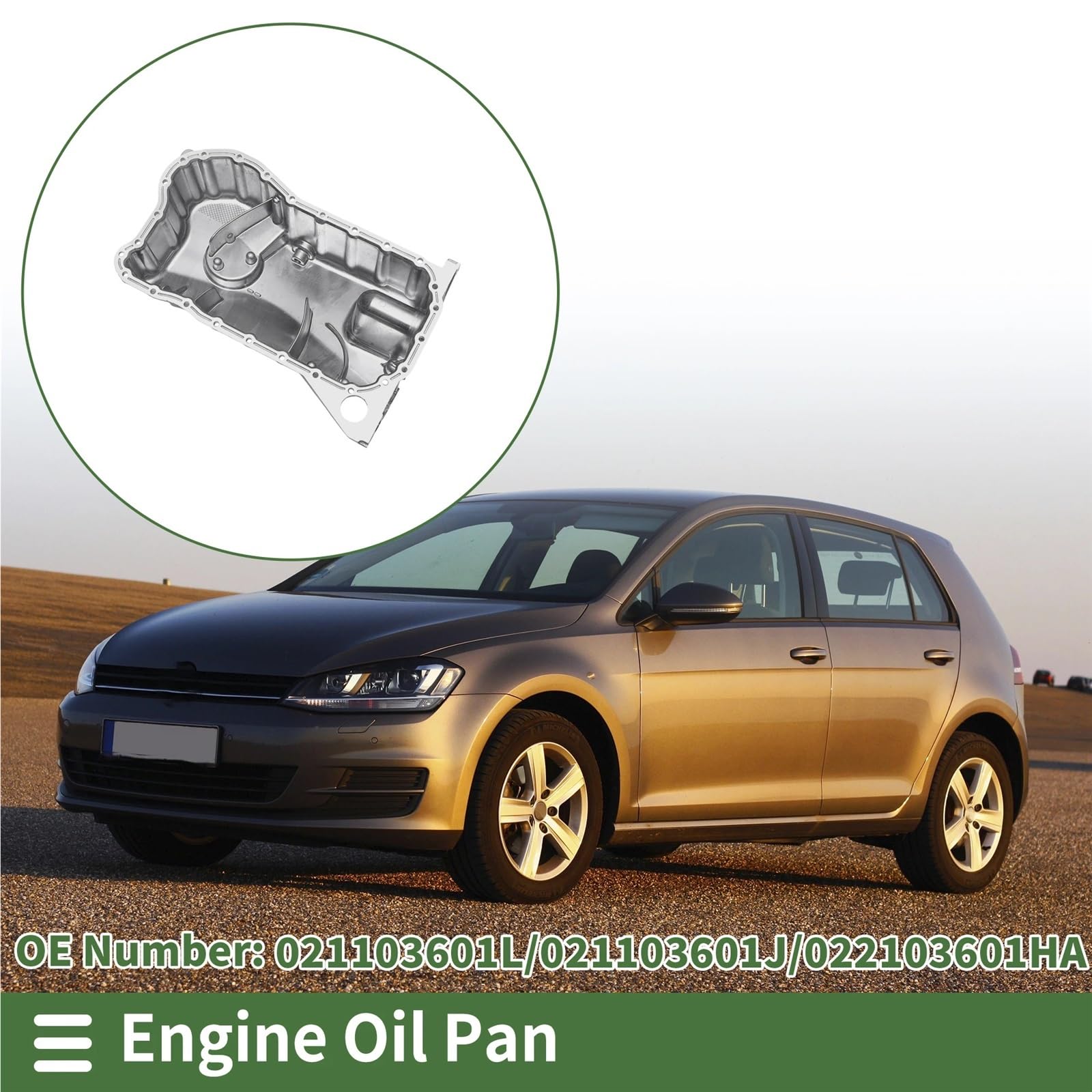 Coppa dell'olio‌ Per Volkswagen Golf Aluminum 1999-2005