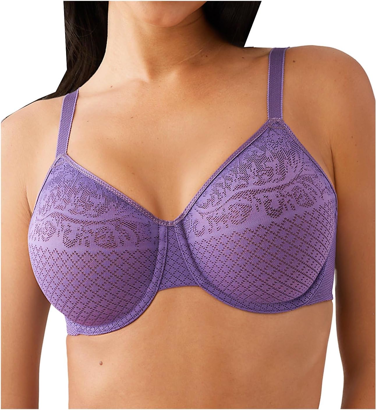 Wacoal Women's Visual Effects Unlined Full Coverage Underwire Minimizer Bra, 857210