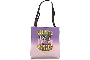 DreamWorks Trolls Band Together Velvet and Veneer Tote Bag with Silky Lining and Storage Pocket
