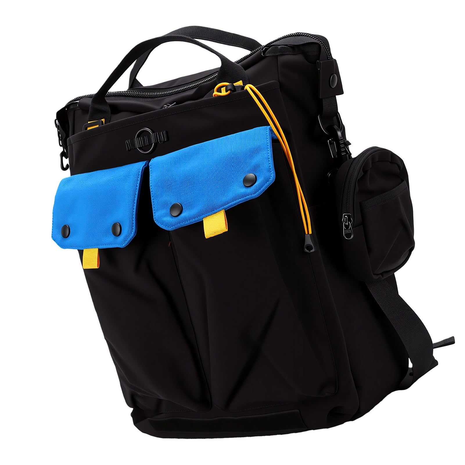 Drfeify Zaino da Tennis con Lucchetto per Racchetta e capacità di 18 Litri | Tessuto Oxford Impermeabile, Scomparto per Laptop da 15,6 Pollici, Borsa Impermeabile e Rimovibile, Tasca per Scarpe,