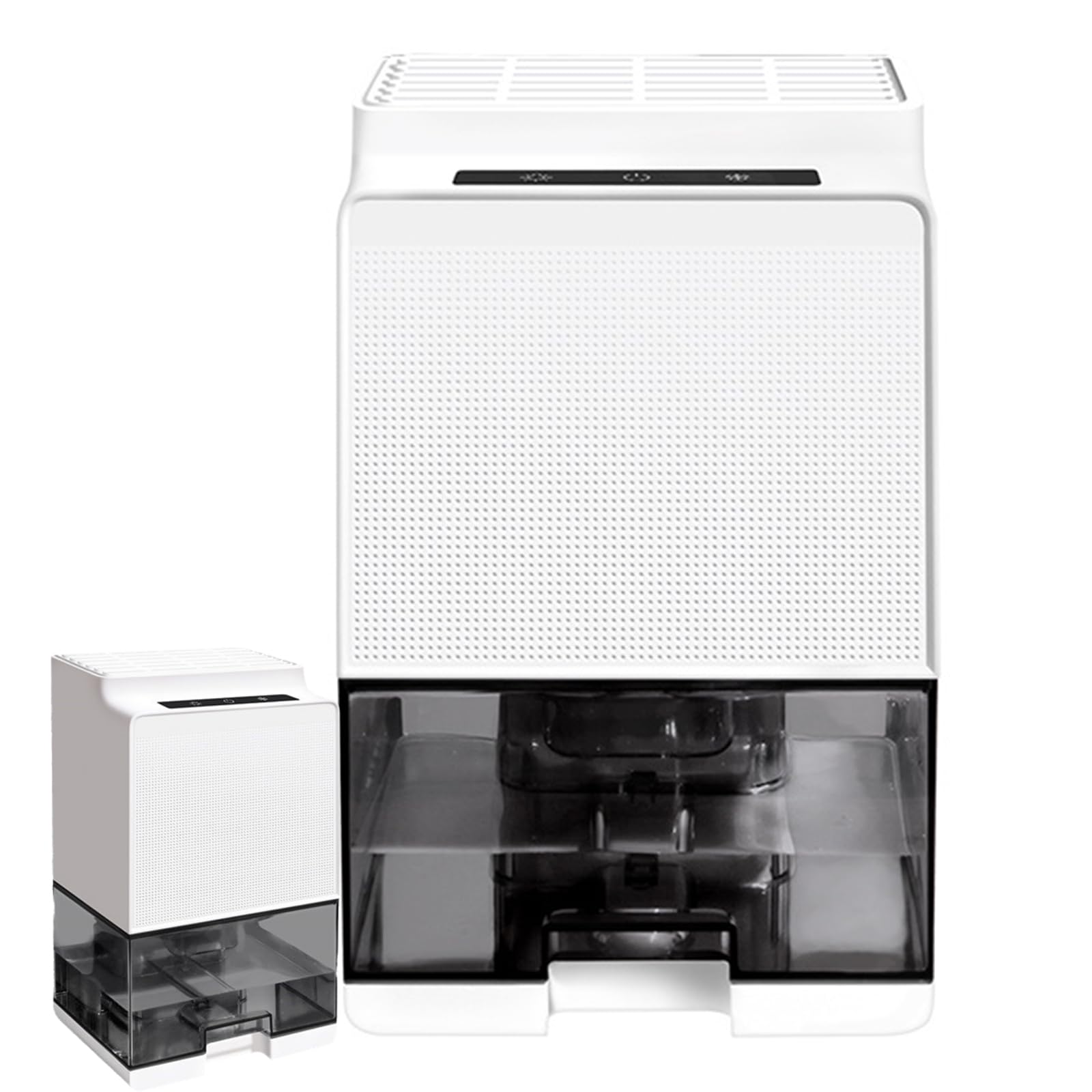 Dehumidifier, Dehumidifiers for Home with Colorful Lights, Ultra Quiet, 1000 Ml Water Tank, 12 Hour Timer and Auto Shut Off, Efficient Dehumidification of