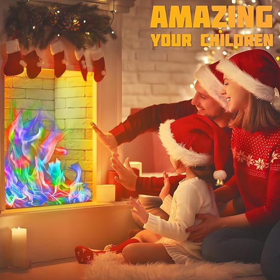 HGD (200 Pack) Natural Fire Starters & (6 Pack) Magic Fire Color Changing Packets for Fireplace, Campfires, Chimney, BBQ, Fire Pit