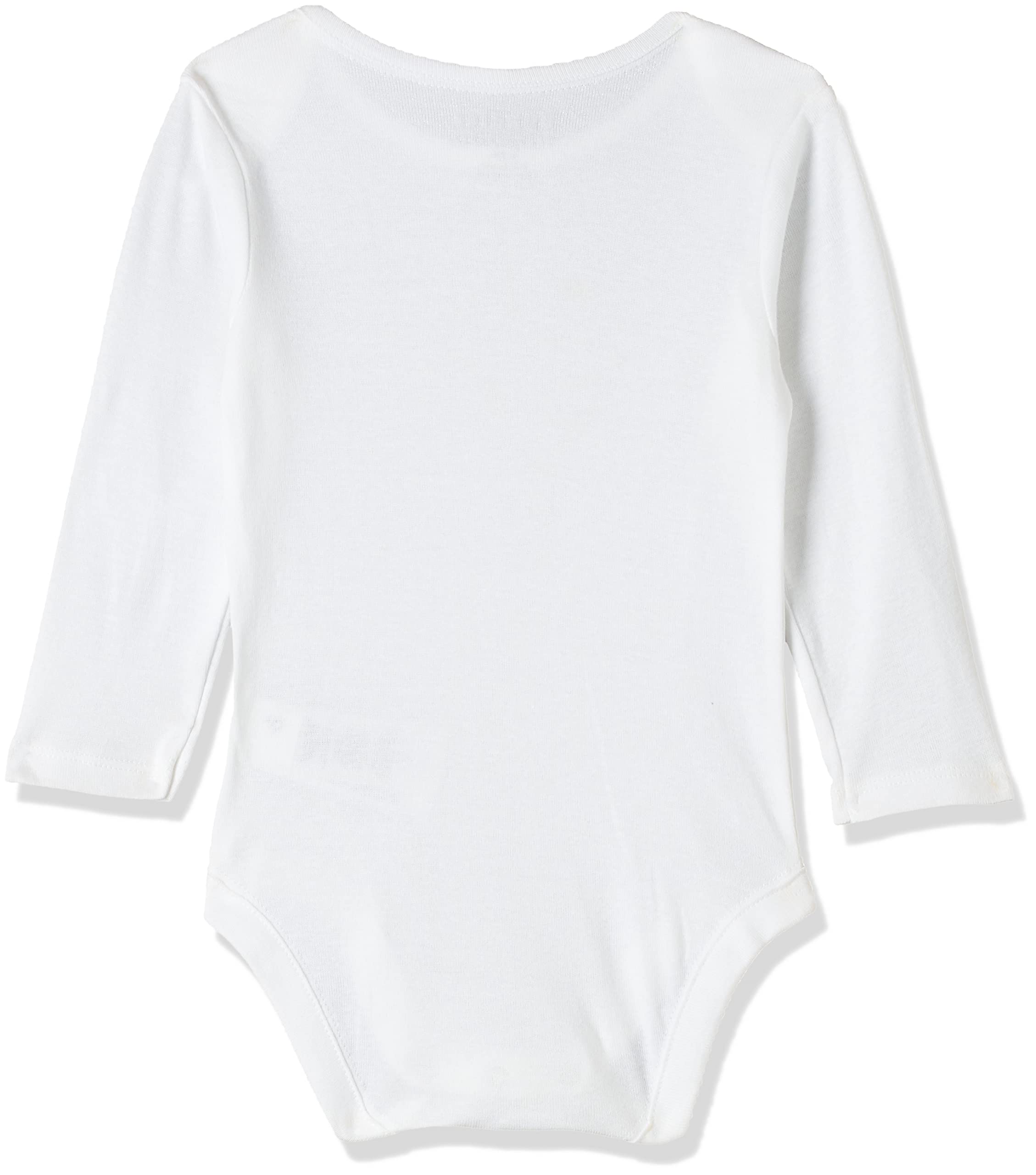 The Children's Place Unisex-Baby Body z długim rękawem (4 sztuki) Body, White 58445 (Pack of 4), 12-18 Miesiące