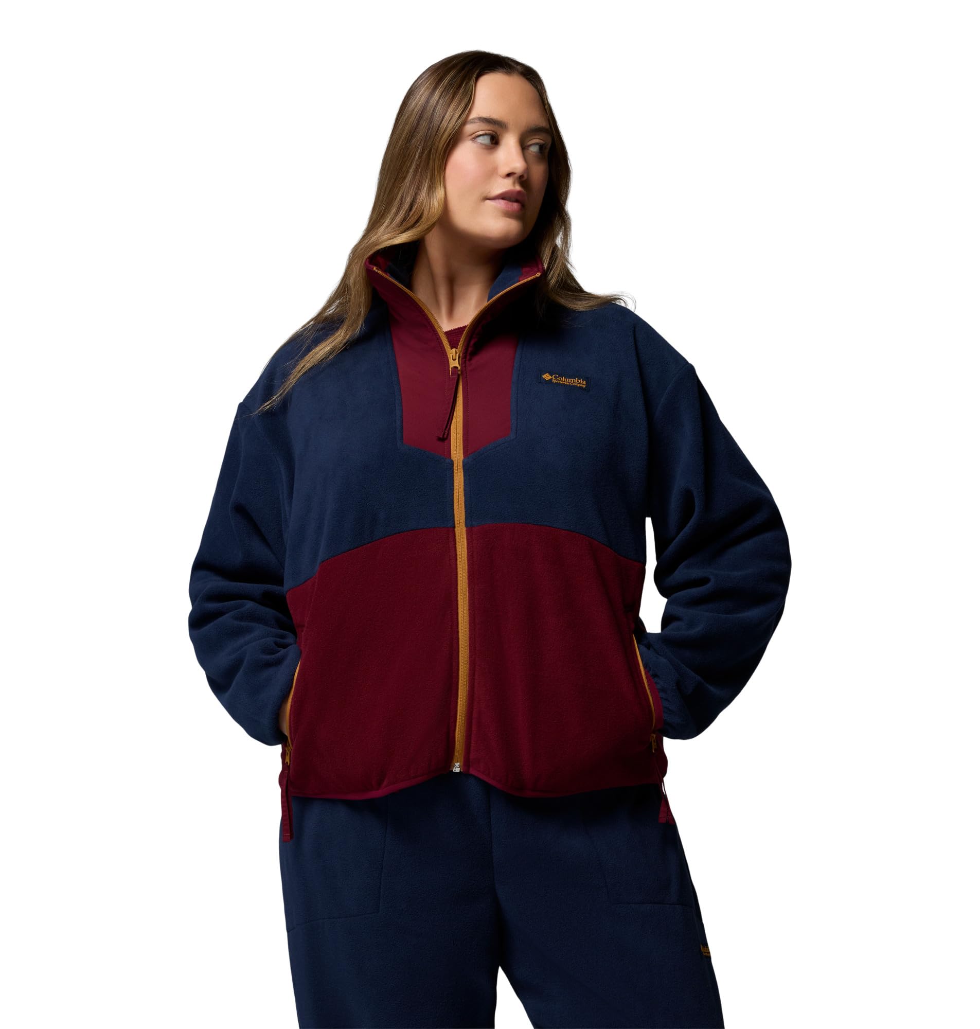 Columbia Jacket Women 's Sequoia Grove Full Zip Fleece - Razzle