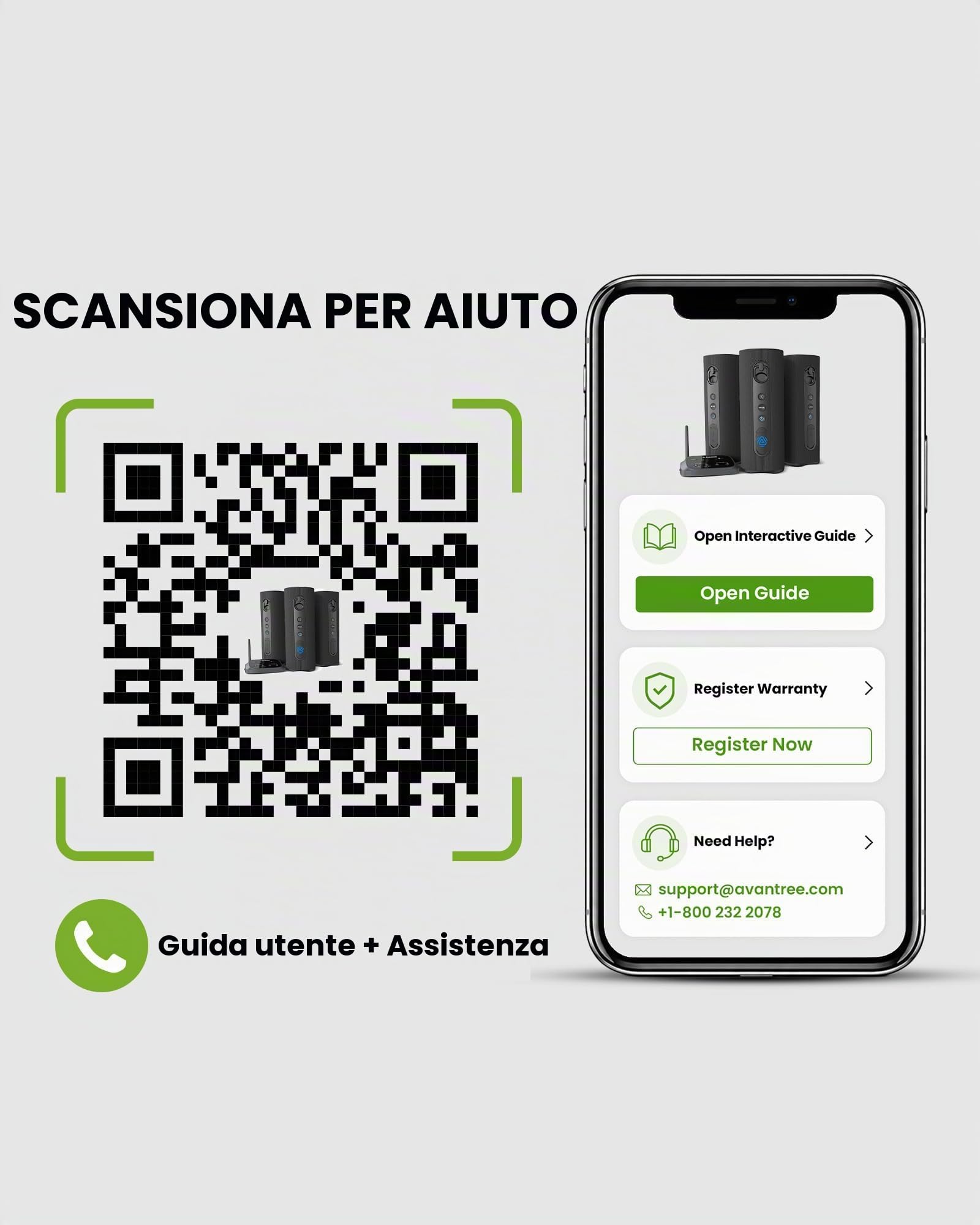Avantree Harmony A1 – Sistema Di Altoparlanti Wireless Multiroom Auracast Per Audio In Tutta La Casa E Musica Di Sottofondo, Espandibile Per Negozi E Piccoli Spazi, Bluetooth, Ottico E AUX