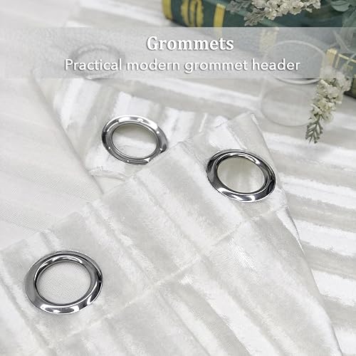 Miniatura 5 de always4u Cortinas de Terciopelo de Felpa Cortinas de Terciopelo de Lujo para Sala de Estar Dormitorio Modernas Brillantes Hermosas Tratamiento de