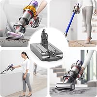 ASUNCELL 3900 mAh V11 Akkumulátor Dyson SV14 Porszívókhoz - 25.2V Csavaros Típus Absolute Complete Fluffy Modellekhez - Szűrővel és Kefével 3