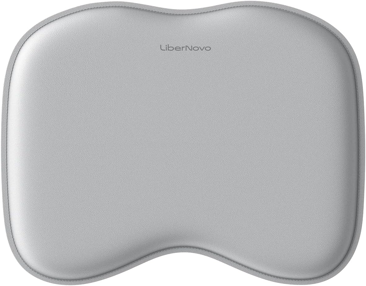 LiberNovo StepSync Office Footrest Mat, Tailored for The Libernovo Office Foot Rest, 20mm Cushioning & Soft-Touch PU Leather for All-Day Cloud Comfort, Black