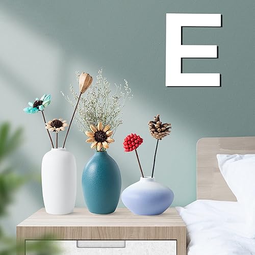 Vista 24 de Símbolo de madera de 12 pulgadas y letra grande de madera sin terminar de 1/4 de pulgada de grosor para manualidades, decoración de pared del hogar